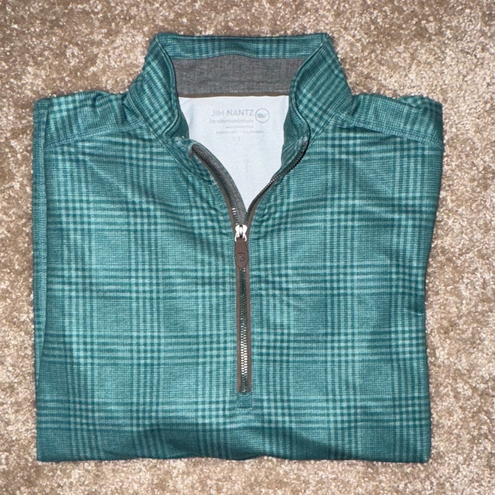 Jim Nantz by Vineyard Vines Long Sleeve 1/2 Zip
